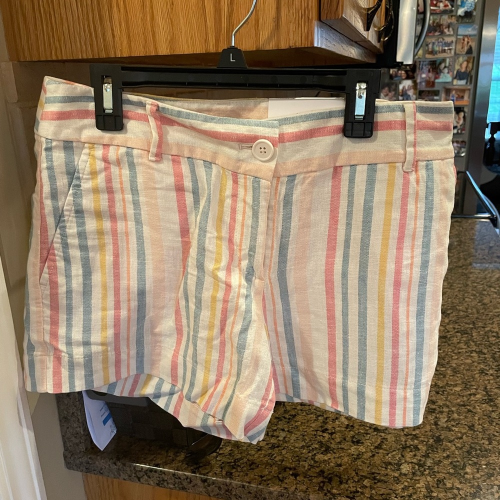 Loft linen shorts size 0